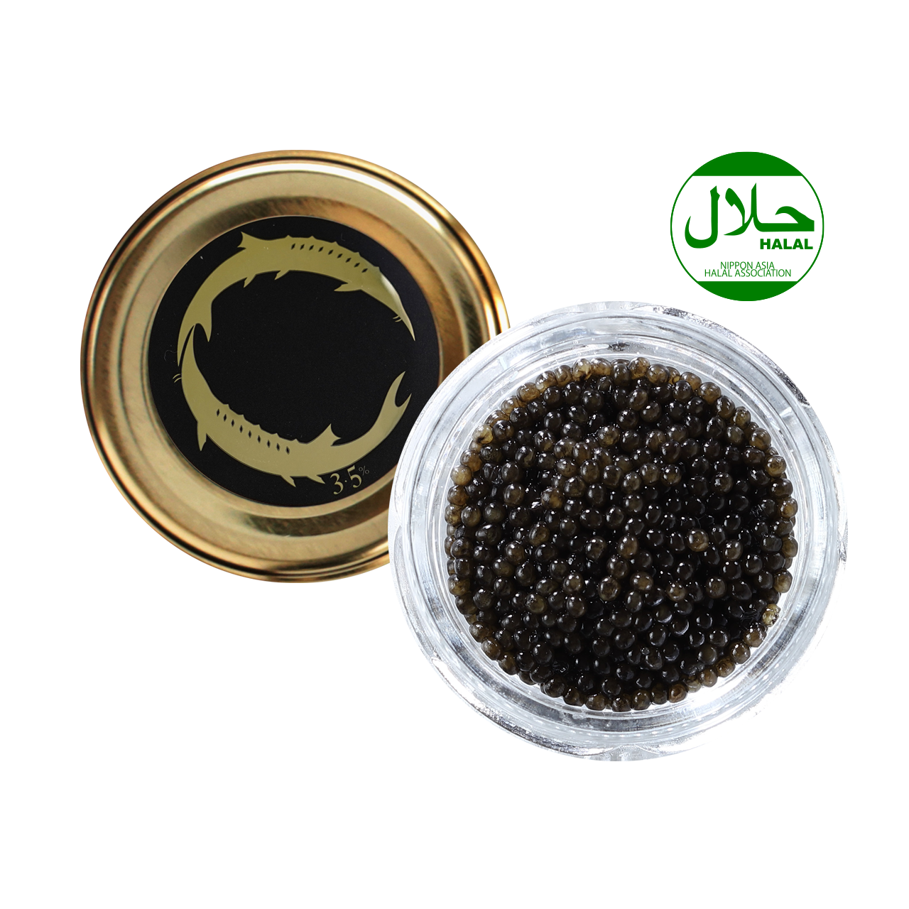 新見フレッシュキャビア（ベステル）塩分3.5％ 15g