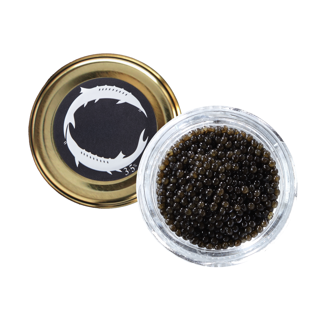 新見フレッシュキャビア（シベリア）塩分3.5% 15g