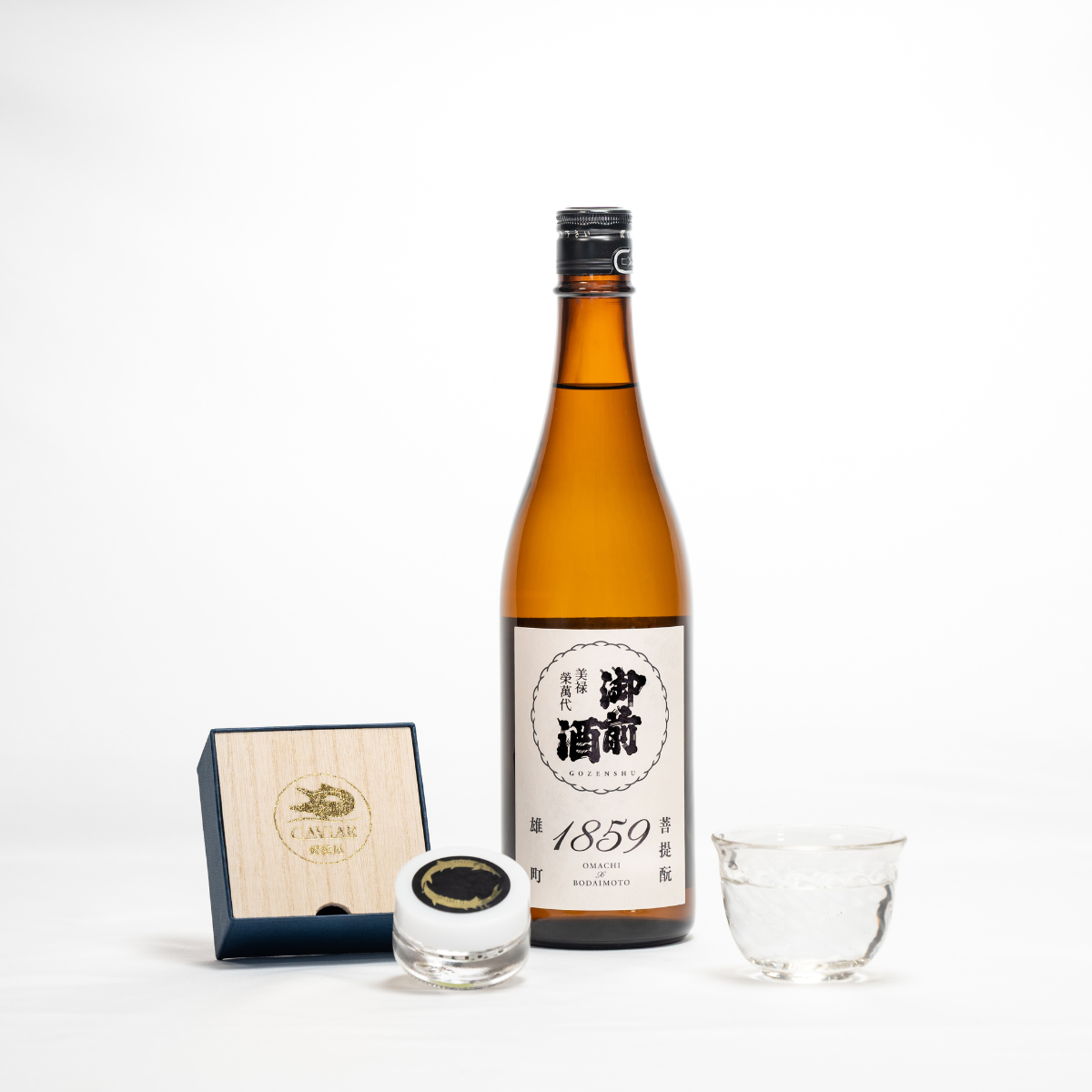 【数量限定】キャビアと御前酒1859のペアリングセット